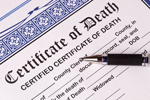 Sertifikat Kematian